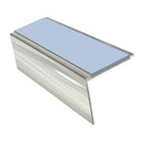 Rakeback Aluminium Stair Nosing 2.44m 62mm Tread 5mm Gauge