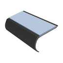 Bullnose Aluminium Stair Nosing 2.75m Single Insert 39mm