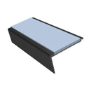 Aluminium Stair Nosing 2.75m Rake Back Single Insert Strip