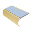 Bullnose Aluminium Stair Nosing 2.75m Single Insert 39mm