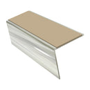 Rakeback Aluminium Stair Nosing 2.75m 56mm Custom Finishes