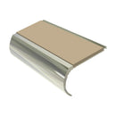 Bullnose Aluminium Stair Nosing 2.75m Single Insert 39mm