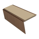 Rakeback Aluminium Stair Nosing 2.44m 62mm Tread 5mm Gauge