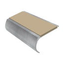 Bullnose Aluminium Stair Nosing 2.75m Single Insert 39mm