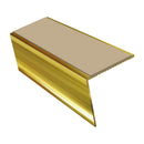 Rakeback Aluminium Stair Nosing 2.75m 56mm Custom Finishes