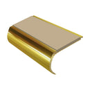 Bullnose Aluminium Stair Nosing 2.75m Single Insert 39mm