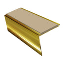Rakeback Aluminium Stair Nosing 2.44m 62mm Tread 5mm Gauge