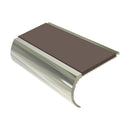 Bullnose Aluminium Stair Nosing 2.75m Single Insert 39mm