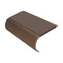 Bullnose Aluminium Stair Nosing 2.75m Single Insert 39mm