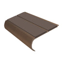 Bullnose Stair Nosing 2.75m Aluminium Double PVC Insert 39mm