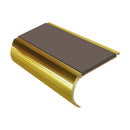 Bullnose Aluminium Stair Nosing 2.75m Single Insert 39mm