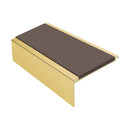 Square Aluminium Stair Nosing 2.44m Single Insert
