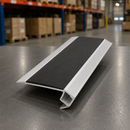Aluminium Anti Slip Stair Nosing 76.5mm x 26mm, Light Down for Safety on Stairs