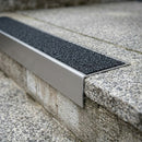 Commercial GRP Aluminium Stair Nosing 63.3mm Tread Width