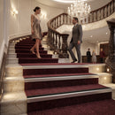 DDA Compliant Stair Nosing 56x55mm Aluminium Slip Resistant
