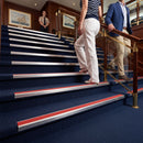 DDA Compliant Stair Nosing 56x55mm Aluminium Slip Resistant