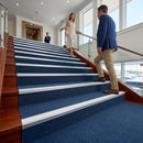 DDA Compliant Stair Nosing 56x55mm Aluminium Slip Resistant