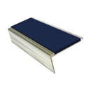Aluminium Stair Nosing 2.75m Rake Back Single Insert Strip