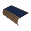 Bullnose Aluminium Stair Nosing 2.75m Single Insert 39mm