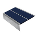 Square Aluminium Stair Nosing 2.44m 93mm Tread 32mm Riser