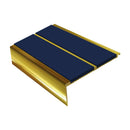 Square Aluminium Stair Nosing 2.75m 93mm Tread 32mm Riser