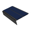 Rake Back Stair Nosing 2.75m Aluminium Double PVC Insert 5mm