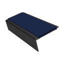Aluminium Stair Nosing 2.75m Rake Back Single Insert Strip