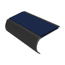 Bullnose Aluminium Stair Nosing 2.75m Single Insert 39mm