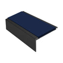 Square Aluminium Stair Nosing 2.44m Single Insert