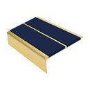 Square Aluminium Stair Nosing 2.75m 93mm Tread 32mm Riser