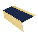 Aluminium Stair Nosing Rake Back 2.44m 70mm Single Channel