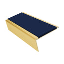 Aluminium Stair Nosing 2.75m Rake Back Single Insert Strip