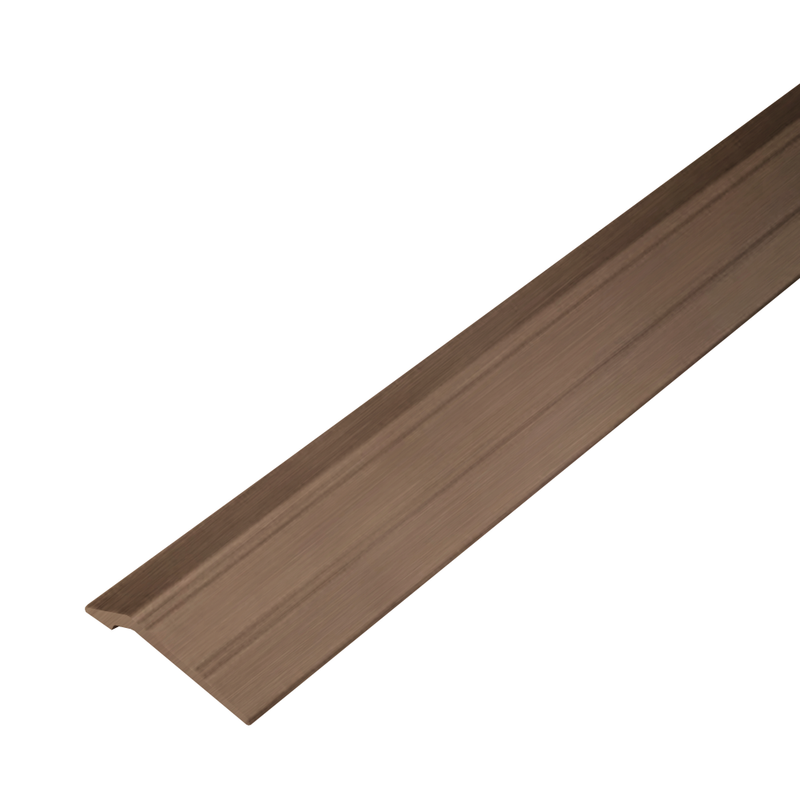 Medium Lino Edge Trim for Carpet, Wood & Laminate Flooring - Smooth Transition Profile up to 4.5mm Thick - Various Finishes Available