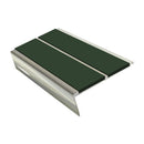 Rake Back Stair Nosing 2.75m Aluminium Double PVC Insert 5mm