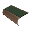 Bullnose Aluminium Stair Nosing 2.75m Single Insert 39mm