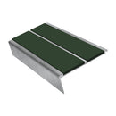 Rake Back Stair Nosing 2.75m Aluminium Double PVC Insert 5mm