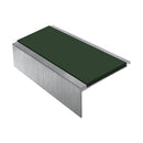 Square Aluminium Stair Nosing 2.44m Single Insert