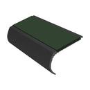 Bullnose Aluminium Stair Nosing 2.75m Single Insert 39mm