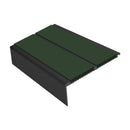 Square Aluminium Stair Nosing 2.44m 93mm Tread 32mm Riser