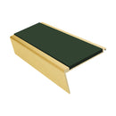 Aluminium Stair Nosing 2.75m Rake Back Single Insert Strip