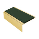 Square Aluminium Stair Nosing 2.44m Single Insert