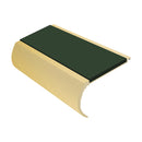 Bullnose Aluminium Stair Nosing 2.75m Single Insert 39mm