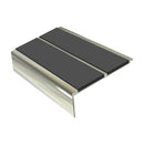 Square Aluminium Stair Nosing 2.44m 93mm Tread 32mm Riser