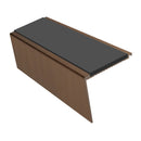 Rakeback Aluminium Stair Nosing 2.44m 62mm Tread 5mm Gauge