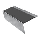 Aluminium Stair Nosing Rake Back 2.44m 70mm Single Channel