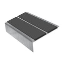 Square Aluminium Stair Nosing 2.44m 93mm Tread 32mm Riser