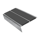 Rake Back Stair Nosing 2.75m Aluminium Double PVC Insert 5mm