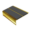 Square Aluminium Stair Nosing 2.75m 93mm Tread 32mm Riser