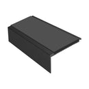 Square Aluminium Stair Nosing 2.44m Single Insert