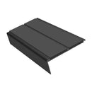 Rake Back Stair Nosing 2.75m Aluminium Double PVC Insert 5mm